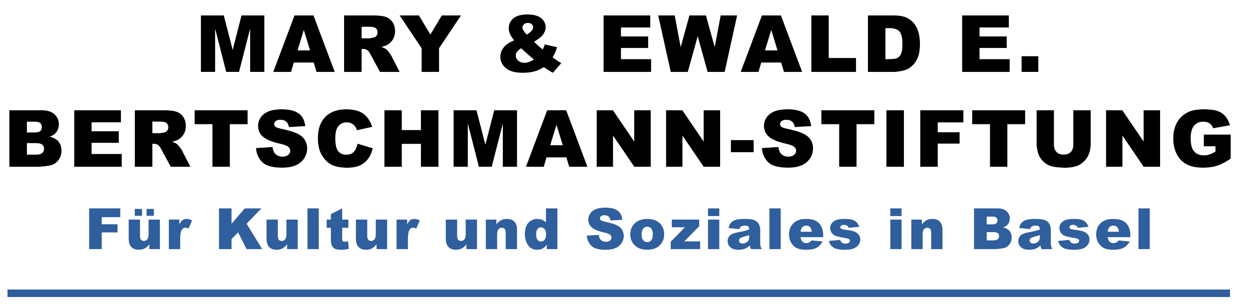 Mary & Ewald E. Bertschmann-Stiftung